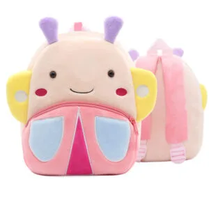 Buy Anypack 3D Pink Butterfly Kids School Backpack Cute Cartoon Animal Style Children Toddler Plush Bag Perfect Accessories For Baby Girls and Boys Online - Luggage & Bags - 1 - NZ Depot Free Shipping