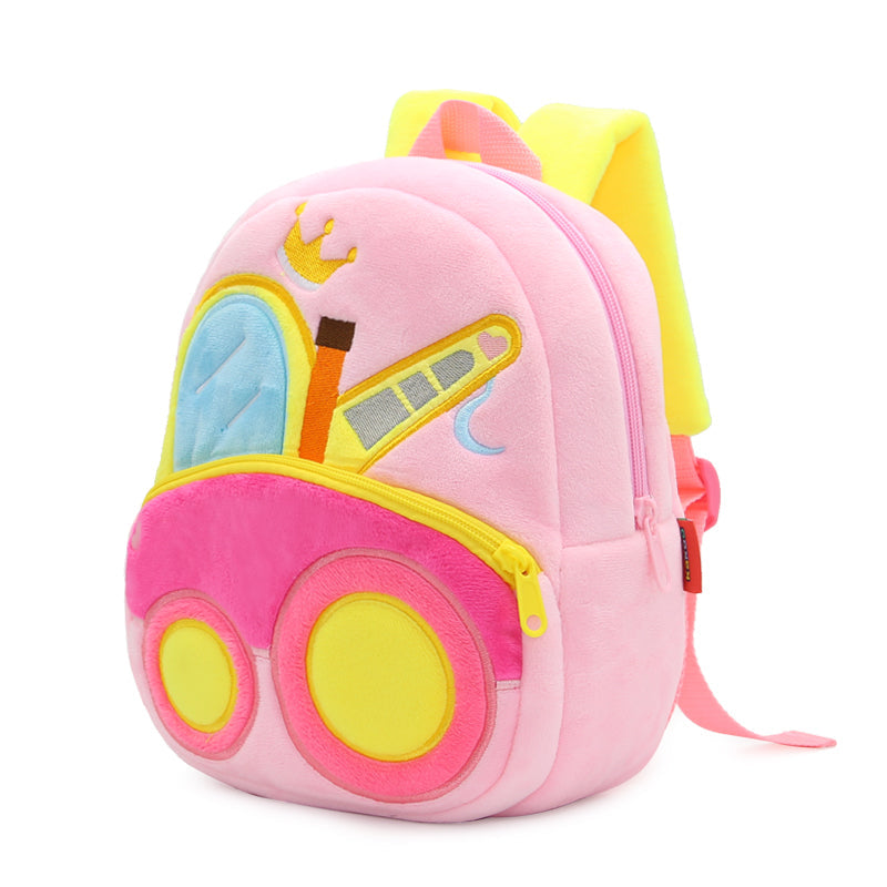 Anypack 3D Pink Crane School Backpack Cute Vehicle With Cartoon Designs Children Toddler Plush Bag For Baby Girls and Boys - Luggage & Bags - KD9-Ev-crane 1 Buy Anypack 3D Pink Crane School Backpack Cute Vehicle With Cartoon Designs Children Toddler Plush Bag For Baby Girls and Boys Online - Luggage & Bags - 2 - NZ Depot Free Shipping