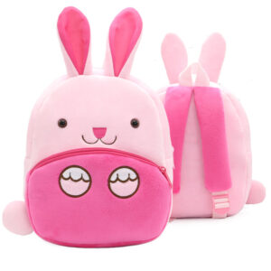 Buy Anypack 3D Pink Rabbit School Backpack Cute Animal With Cartoon Designs Children Toddler Plush Bag For Baby Girls and Boys Online - Luggage & Bags - 2 - NZ Depot Free Shipping