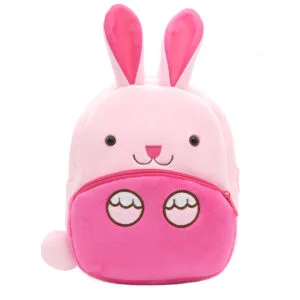 Buy Anypack 3D Pink Rabbit School Backpack Cute Animal With Cartoon Designs Children Toddler Plush Bag For Baby Girls and Boys Online - Luggage & Bags - 1 - NZ Depot Free Shipping
