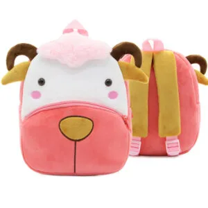 Buy Anypack 3D Pink Sheep School Backpack Cute Animal With Cartoon Designs Children Toddler Plush Bag For Baby Girls and Boys Online - Luggage & Bags - 1 - NZ Depot Free Shipping