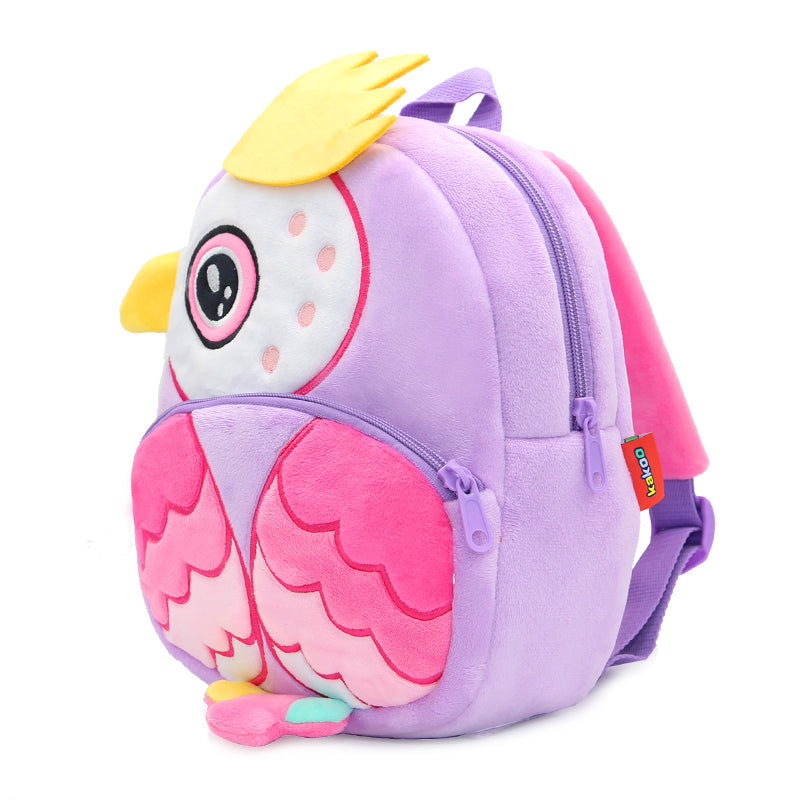 Anypack 3D Purple Owl Backpack Cute Animal With Cartoon Designs Children Toddler Plush Bag - KD9-Z00-OwlPurple - Luggage & Bags - 2 - NZ DEPOT Buy Anypack 3D Purple Owl Backpack Cute Animal With Cartoon Designs Children Toddler Plush Bag Online - Luggage & Bags - 2 - NZ Depot Free Shipping