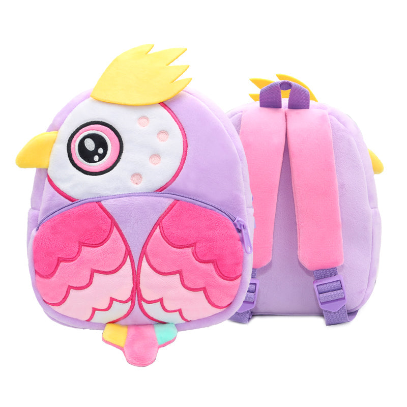 Anypack 3D Purple Owl Backpack Cute Animal With Cartoon Designs Children Toddler Plush Bag - KD9-Z00-OwlPurple - Luggage & Bags - 5 - NZ DEPOT Buy Anypack 3D Purple Owl Backpack Cute Animal With Cartoon Designs Children Toddler Plush Bag Online - Luggage & Bags - 5 - NZ Depot Free Shipping