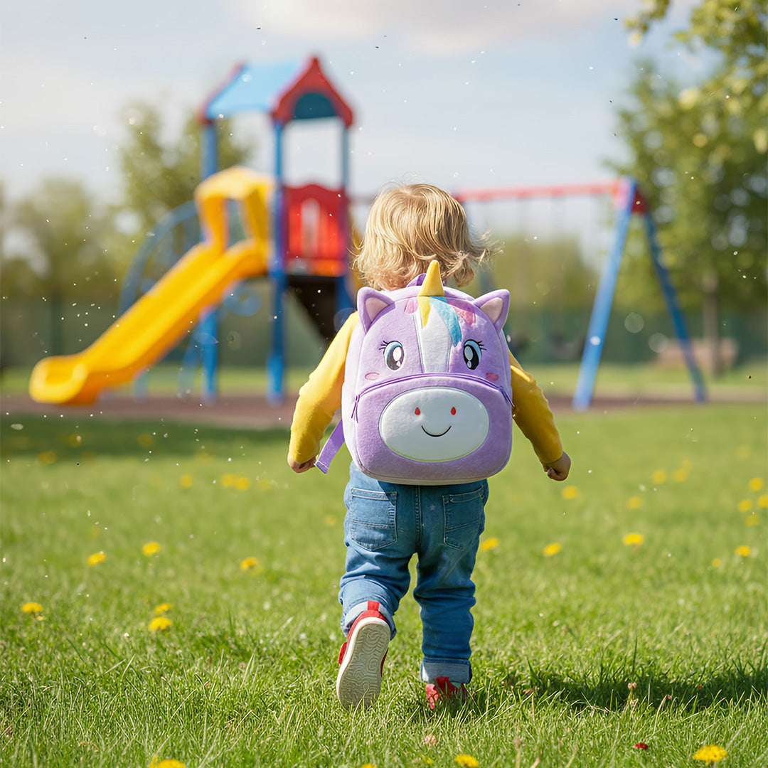 Anypack 3D Purple Unicorn Kids School Backpack Cute Cartoon Animal Style Children Toddler Plush Bag Perfect Accessories For Boys and Girls - KD9-Z00-purpleunicorn - Luggage & Bags - 5 - NZ DEPOT Buy Anypack 3D Purple Unicorn Kids School Backpack Cute Cartoon Animal Style Children Toddler Plush Bag Perfect Accessories For Boys and Girls Online - Luggage & Bags - 5 - NZ Depot Free Shipping