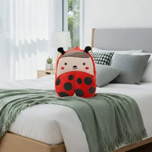 Buy Anypack  3D Red Ladybug Kids School Backpack Cute Cartoon Animal Style Children Toddler Plush Bag Perfect Accessories For Boys and Girls Online - Luggage & Bags - 2 - NZ Depot Free Shipping