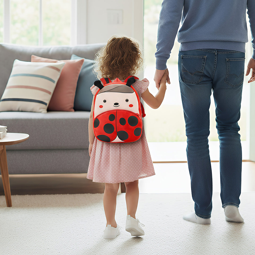 Anypack 3D Red Ladybug Kids School Backpack Cute Cartoon Animal Style Children Toddler Plush Bag Perfect Accessories For Boys and Girls - KD9-Z00-ladybug - Luggage & Bags - 4 - NZ DEPOT Buy Anypack 3D Red Ladybug Kids School Backpack Cute Cartoon Animal Style Children Toddler Plush Bag Perfect Accessories For Boys and Girls Online - Luggage & Bags - 4 - NZ Depot Free Shipping