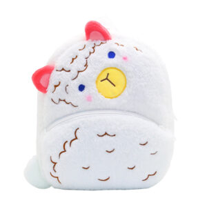 Buy Anypack 3D White Alpaca Kids School Backpack Cute Cartoon Animal Style Children Toddler Plush Bag Perfect Accessories For Boys and Girls Online - Luggage & Bags - 1 - NZ Depot Free Shipping