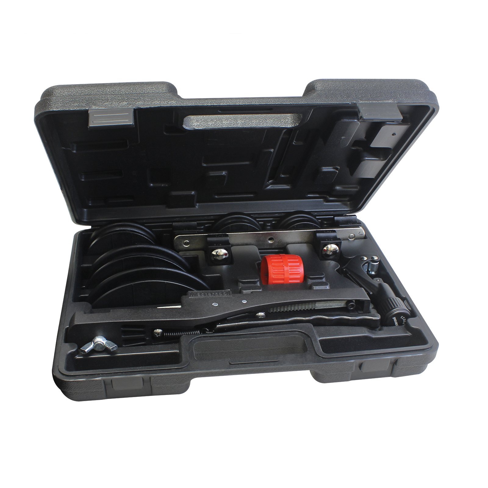 Mastercool Ratchet Style Tube Bender Kit - 3/8 to 1-1/8 (Inc Case) 1 Buy Mastercool Ratchet Style Tube Bender Kit - 3/8 to 1-1/8 (Inc Case) T2070M - Hand Tools Online NZ Depot 1