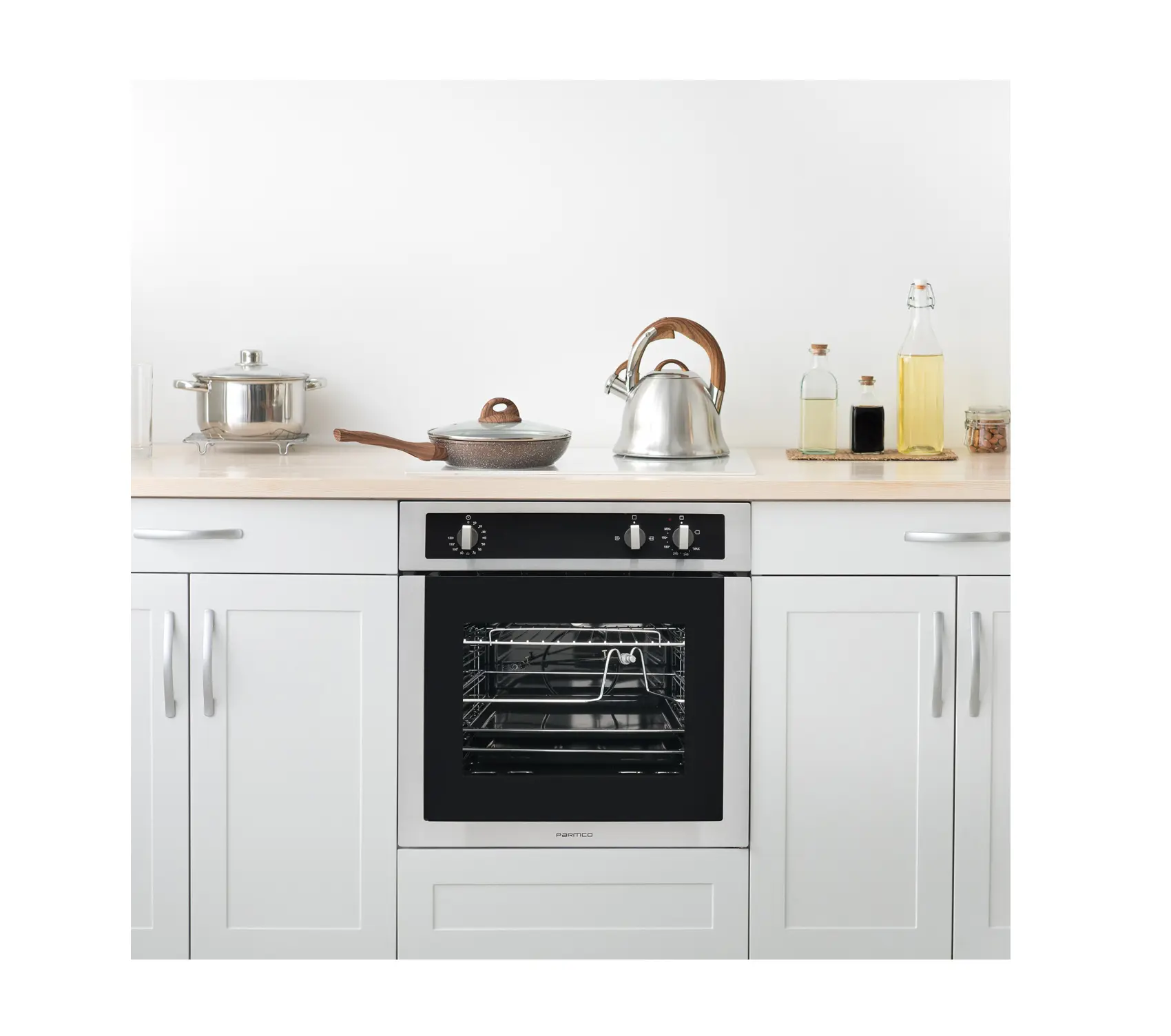 Parmco Oven 600mm stainless full gas 3function 56l - OV-1-6S-GAS - - 6 - NZ DEPOT Parmco Buy Parmco Oven 600mm stainless full gas 3function 56l Online - - 6 - NZ Depot Kitchen
