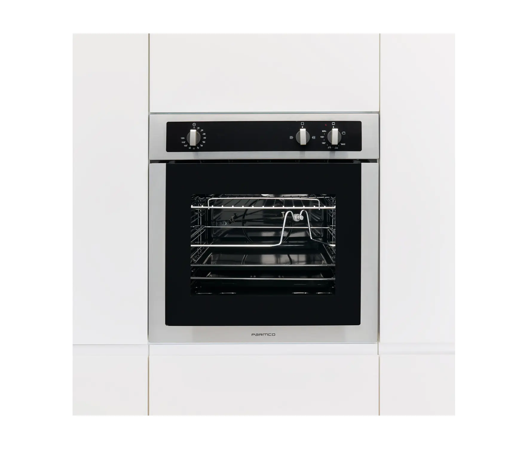 Parmco Oven 600mm stainless full gas 3function 56l - OV-1-6S-GAS - - 7 - NZ DEPOT Parmco Buy Parmco Oven 600mm stainless full gas 3function 56l Online - - 7 - NZ Depot Kitchen