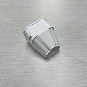 Buy Toyo Densen Duct End Socket 80mm White WDE-80 AC0287W - Toyo Ducting & Accessories Online NZ Depot 1