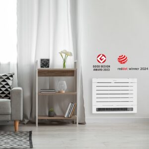 Daikin Aura Outdoor Heat Pump Unit RXM71YFVMA - Lifestyle View, Palmerston North