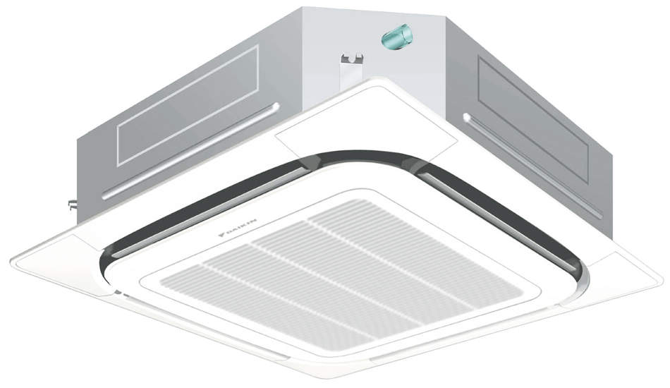 Daikin FCQ-L 7.1kW Cassette Indoor Unit - FCQ71LUV1 (Indoor Unit Only) 1 Daikin FCQ-L 7.1kW Cassette Indoor Unit FCQ71LUV1 - Front View, Tauranga