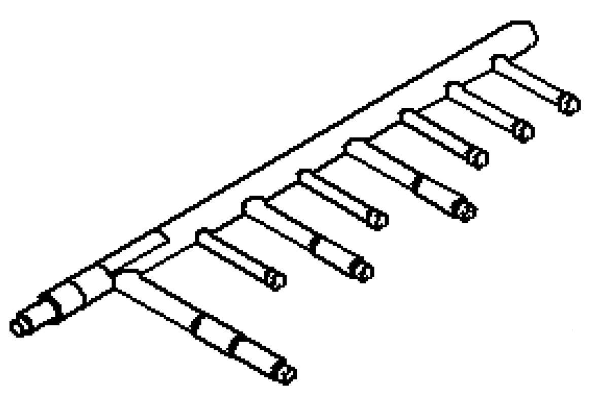 Daikin KHRP26M33H_Gas REFNET Header 1 Daikin Accessory KHRP26M33H_Gas - Front View, Christchurch