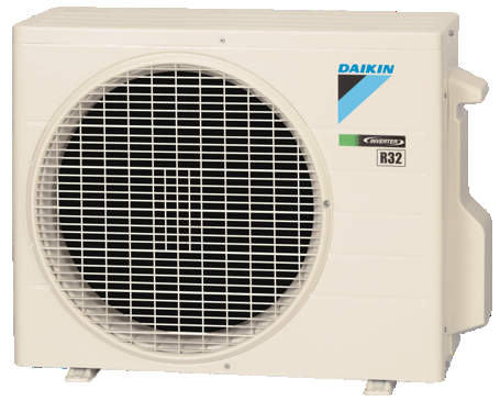 Daikin RKC12YV2S 3.6kW Outdoor Heat Pump Unit (Outdoor Unit Only) 1 Daikin RKC-Y 3.6kW Outdoor Heat Pump Unit RKC12YV2S - Front View, Rotorua