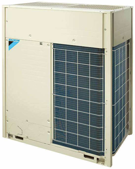 Daikin RZUR500QY1 57.7kW Outdoor Heat Pump Unit (Outdoor Unit Only) 1 Daikin RZUR-Q 57.7kW Outdoor Heat Pump Unit RZUR500QY1 - Front View, Nelson