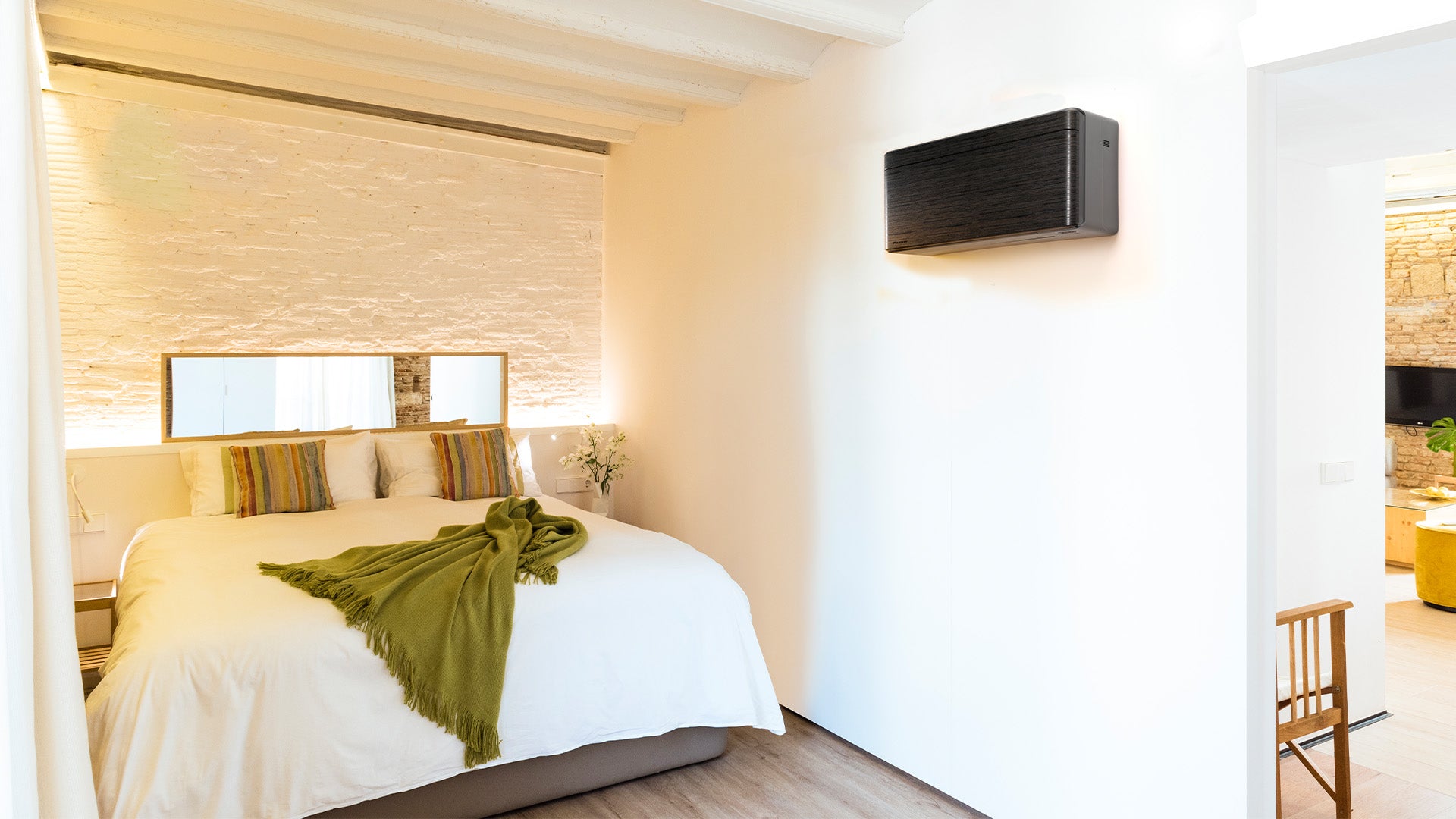 Daikin Zena Vogue Indoor RXJ60TVMA Daikin Zena Vogue Outdoor Heat Pump Unit RXJ60TVMA - Side Profile, Nelson