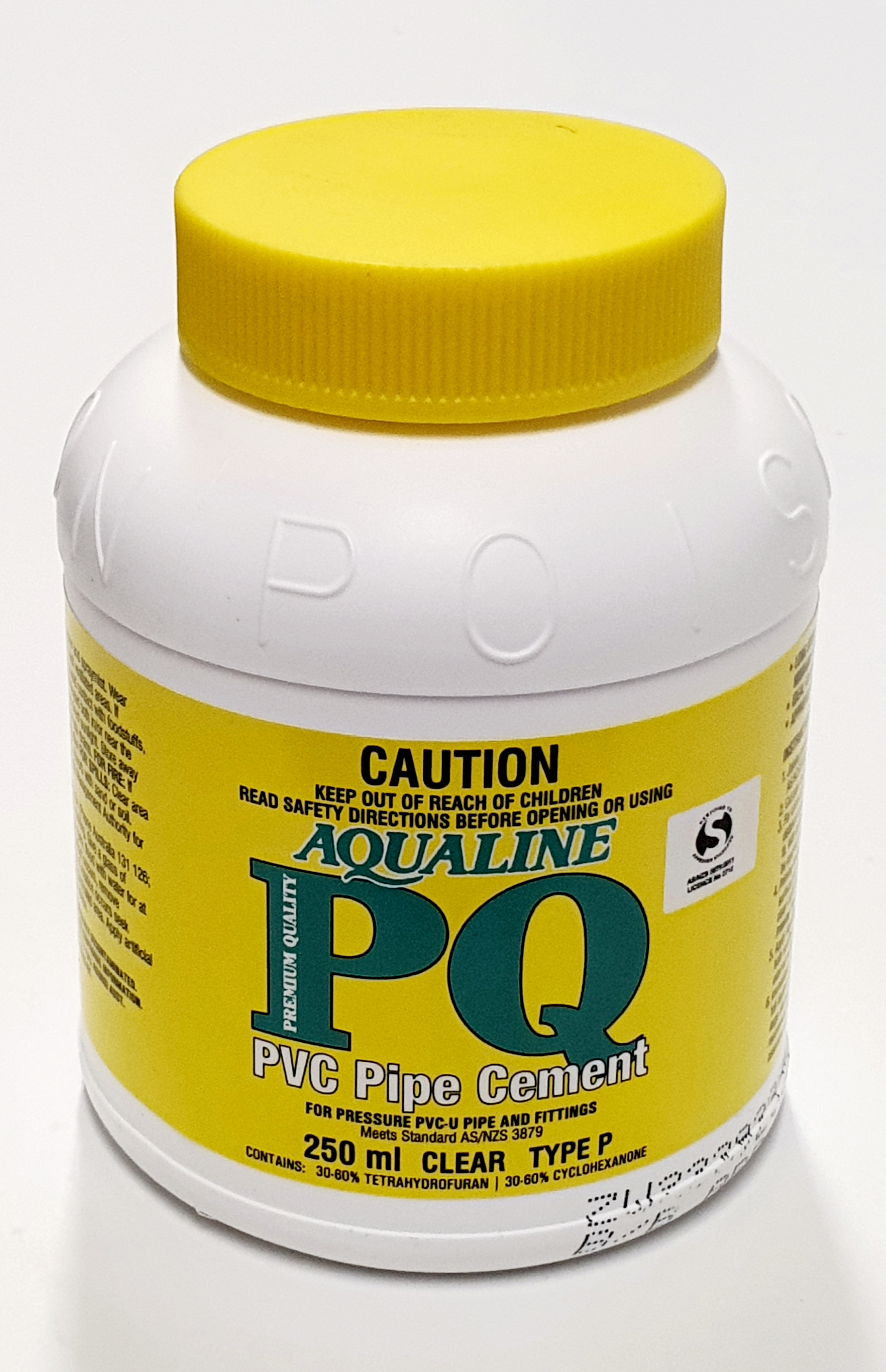 Buy Aqualine Products SOLVENT CLEAR 250ml TYPE P AC1080 - Pvc Drain Pipe & Fittings Online NZ Depot 1
