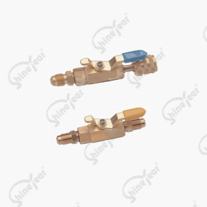 Buy Champ Air Refrigeration SHUT OFF BALL VALVE 3/8"M SAE . T0319 - Service Manifold Gauges And Hoses Online NZ Depot 1