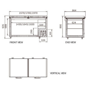 Buy Chest Freezer BD/BC-558 Online - Commercial Freezers - 2 - NZ Depot Delivery