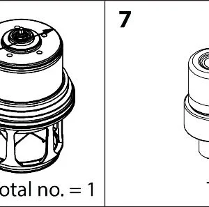 Genuine Danfoss Spare Part, Icm 100, Replacement Set C 027H7136 Trade Supply