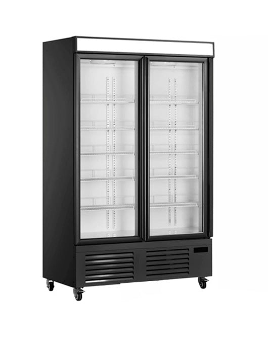 Double Glass Door Display Freezer LD-1260FX | Commercial Refrigeration | Snow Village 1 Buy Double Glass Door Display Freezer LD-1260FX Online - Commercial Freezers - 1 - NZ Depot Delivery