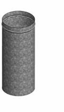 Buy HVAC Depot Galvanised Tube 300Dia 600Mm L TRG3006 Front View