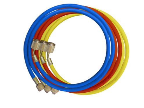 Mastercool Hd 1/4 Hose+Shutoff Vlv, Set 3 1 Buy Mastercool Hd 1/4 Hose+Shutoff Vlv, Set 3 T2280M - Service Manifold Gauges And Hoses Online NZ Depot 1