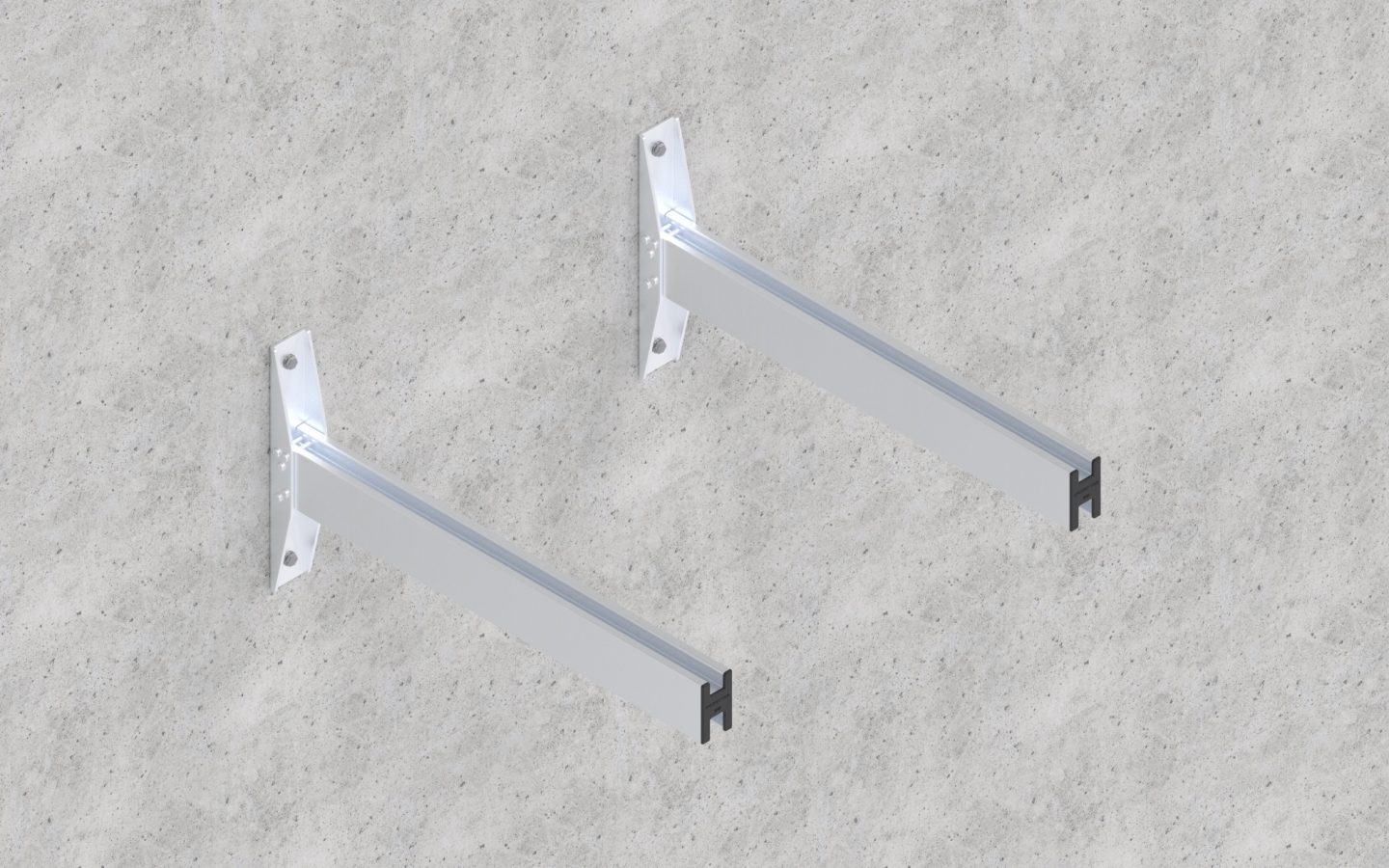 Monkey Toe Systems 100Kg Mkt Aluminium Cantilever 500Mm Set 1 Buy Monkey Toe Systems 200Kg Mkt Aluminum Cantilever 600Mm Set AC1391 - Mounting Systems Online NZ Depot 1