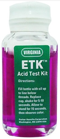 Parker ETK POE ACID TEST KIT 1 Buy Parker ETK POE ACID TEST KIT T0117 - Lubricants Online NZ Depot 1