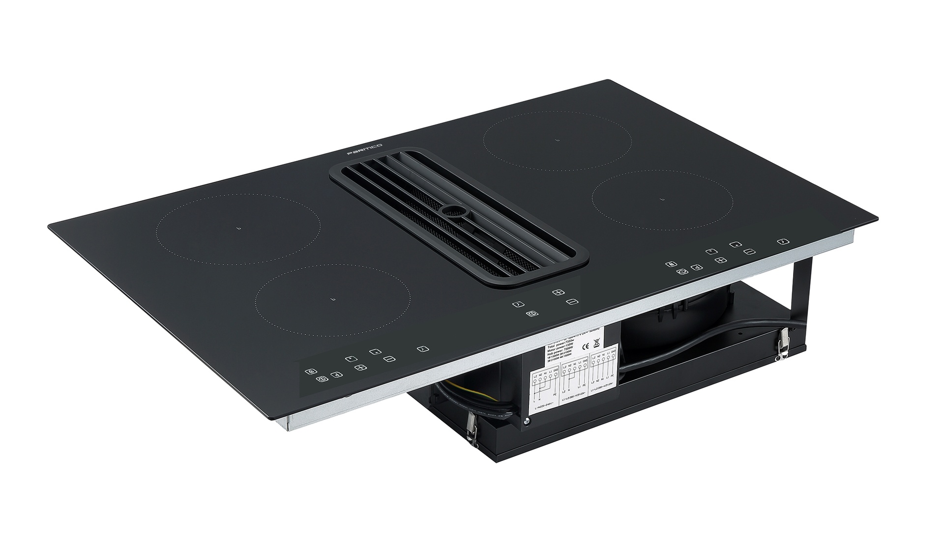 Parmco Downdraft cooktop 800mm black induction 1 Buy Parmco Downdraft cooktop 800mm black induction Online - - 1 - NZ Depot Kitchen