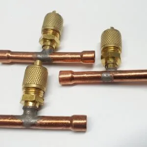Buy Russell International Cont. ACCESS PORT TEE 1/4x3/8OD (3/pkt) . T0330 - Couplers And Service Valves Online NZ Depot 1