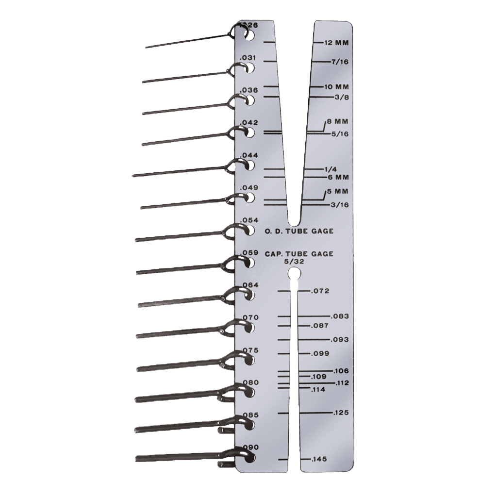 Russell International Cont. CAPILLARY TUBE GAUGE & FILE . 1 Buy Russell International Cont. CAPILLARY TUBE GAUGE & FILE . T0165 - Measuring Online NZ Depot 1