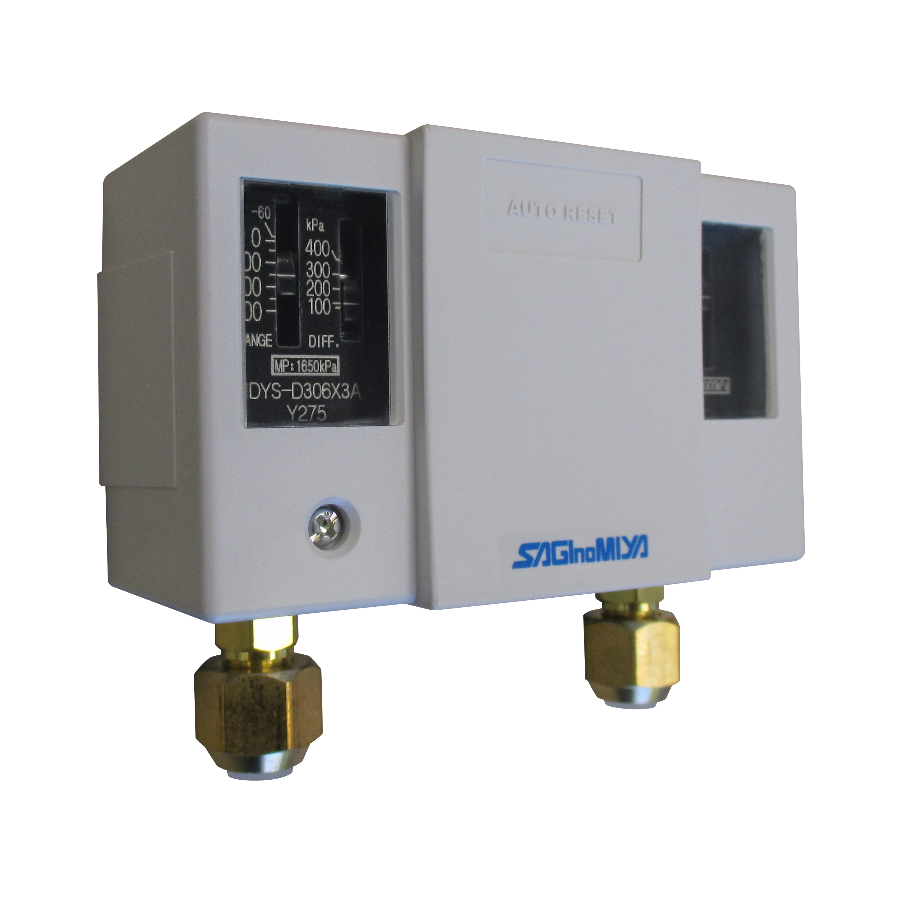 Saginomiya DYS-D306X3A Dual Pressure Switch -60 to 600KPa 1 Buy Saginomiya DYS-D306X3A Dual Pressure Switch -60 to 600KPa G1015 - Controls Online NZ Depot 1