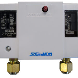 Buy Saginomiya Sagi Dys-D306X3Ma Dual Pressure Switch Man. Reset-60To600Kpa G1010 - Controls Online NZ Depot 1