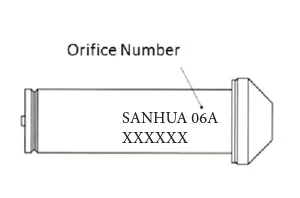 Buy Sanhua ORIFICE SANHUA T2 SERIES NO. 6 SP6017 - Line Components Online NZ Depot 1