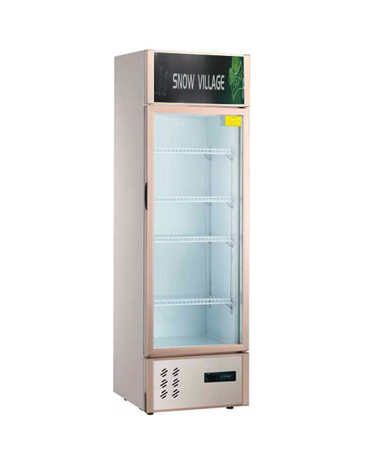 Single Glass Door Display Fridge LC-278B | Commercial Refrigeration | Snow Village 1 Buy Single Glass Door Display Fridge LC-278B Online - Commercial Fridges - 1 - NZ Depot Delivery