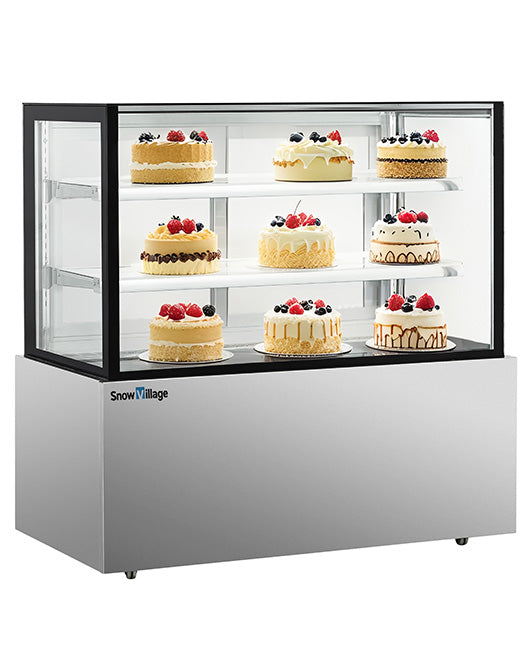 Square Glass Chilled Food Display DG-1200FZ - DG-1200FZ - Snow Village Commercial Fridge - 3 - NZ Depot Buy Square Glass Chilled Food Display DG-1200FZ Online - Commercial Fridges - 3 - NZ Depot Delivery