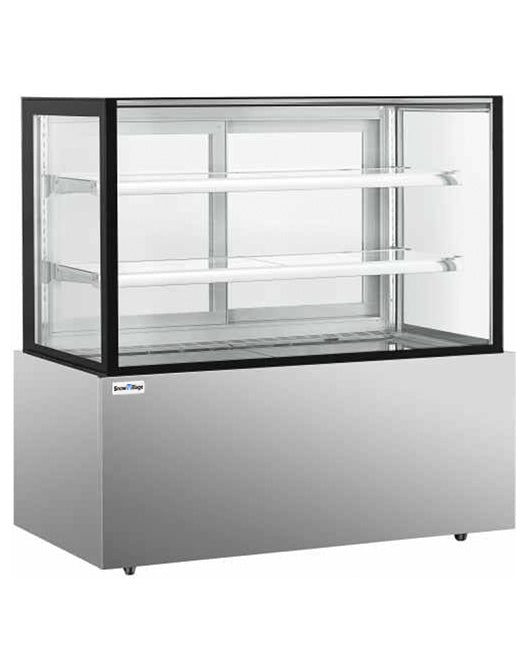 Square Glass Chilled Food Display DG-1800FZ | Commercial Refrigeration | Snow Village 1 Buy Square Glass Chilled Food Display DG-1800FZ Online - Commercial Fridges - 1 - NZ Depot Delivery