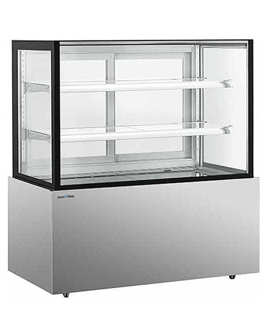 Square Glass Chilled Food Display DG-900FZ | Commercial Refrigeration | Snow Village 1 Buy Square Glass Chilled Food Display DG-900FZ Online - Commercial Fridges - 1 - NZ Depot Delivery