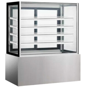 Buy Square Glass Chilled Food Display DG-900FZH4 Online - Commercial Fridges - 1 - NZ Depot Delivery