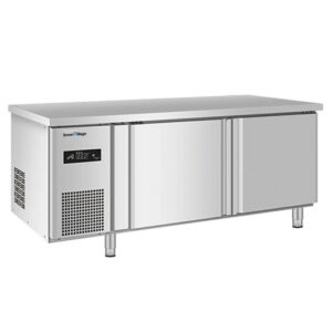 Buy Stainless Double Door Workbench Freezer PLD-12N2F (600MM) Online - Commercial Freezers - 1 - NZ Depot Delivery