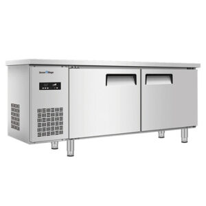 Home Appliances & Heat Pumps NZ | Direct Warehouse 77 Buy Stainless Double Door Workbench Freezer PLD-18N2 (700MM) Online - Commercial Freezers - 1 - NZ Depot Delivery