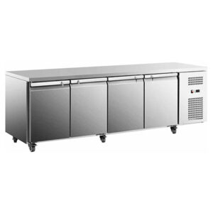 Buy Stainless Steel Four Door Workbench Fridge GNR2280T4 Online - Commercial Fridges - 1 - NZ Depot Delivery