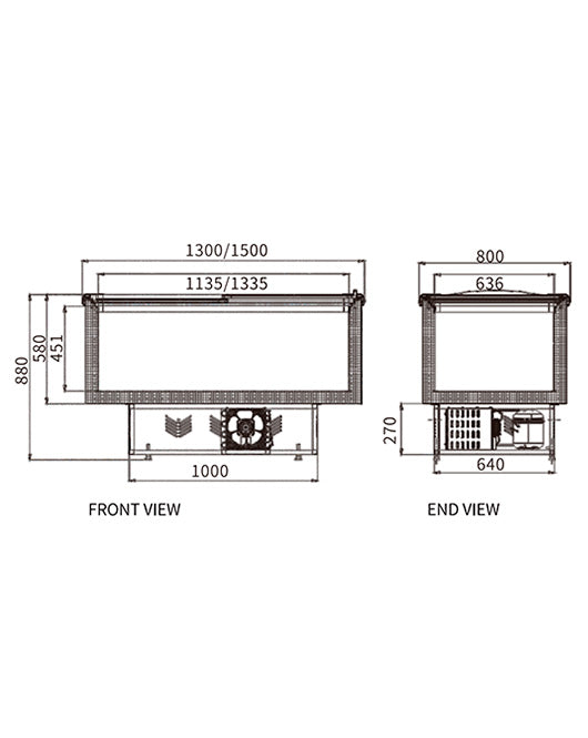 Supermarket Island Freezer SD/SC-1500 - SD/SC-1500 - Snow Village Commercial Fridge - 2 - NZ Depot Buy Supermarket Island Freezer SD/SC-1500 Online - Commercial Freezers - 2 - NZ Depot Delivery
