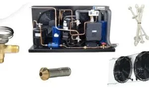 Buy Tecumseh 1-1/4 HP STANDARD COOLROOM BUNDLE R449A - Complete Set (Indoor + Outdoor) MT-PK2 - Heat Pump Online NZ Depot 1