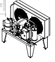 Buy Tecumseh Milk Vat RMV600 (Open Type)-Tecumseh C6727 - Condensing Units Online NZ Depot 1