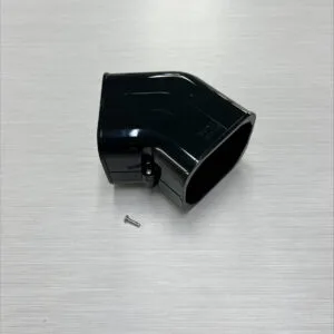 Buy Toyo Densen Duct 45 Elbow 80mm Black BDLW-80 AC0264B - Toyo Ducting & Accessories Online NZ Depot 1