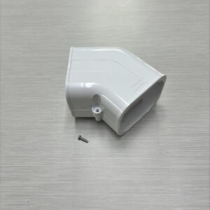 Buy Toyo Densen Duct 45 Elbow 80mm White WDLW-82 AC0284W - Toyo Ducting & Accessories Online NZ Depot 1
