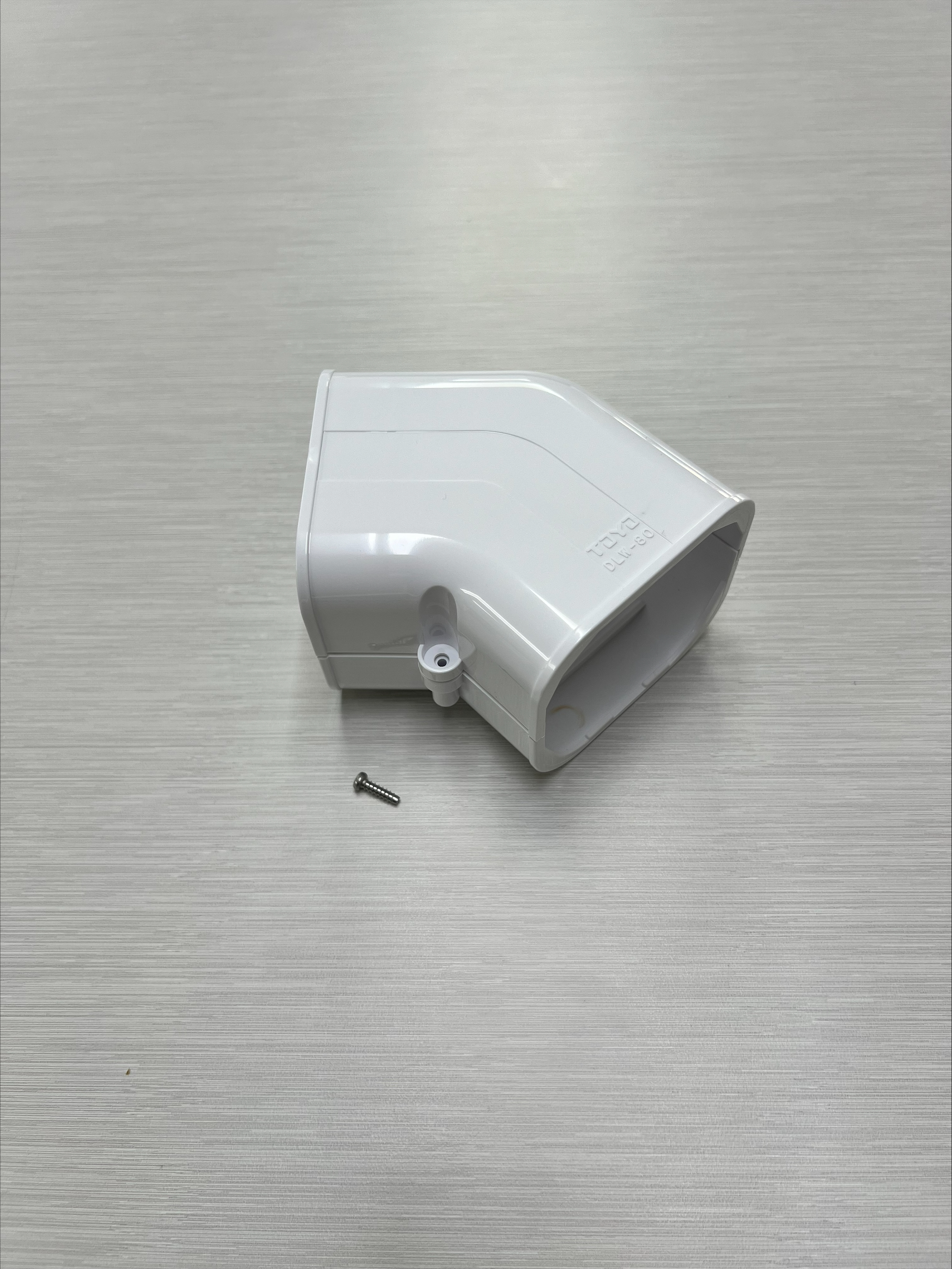 Toyo Densen Duct 45 Elbow 80mm White WDLW-82 1 Buy Toyo Densen Duct 45 Elbow 80mm White WDLW-82 AC0284W - Toyo Ducting & Accessories Online NZ Depot 1